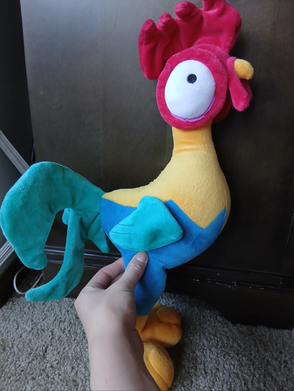 Disney Hei Hei 21" Plush Moana Stuffed Animal Toy Chicken Rooster